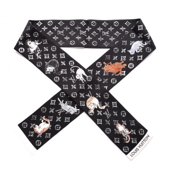 Louis Vuitton Accessories - Louis Vuitton X Grace Coddington Catogram Scarf